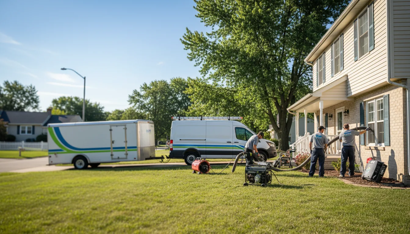Flooded Basement Restoration And Cleanup With Repair in Wyola, MT near me